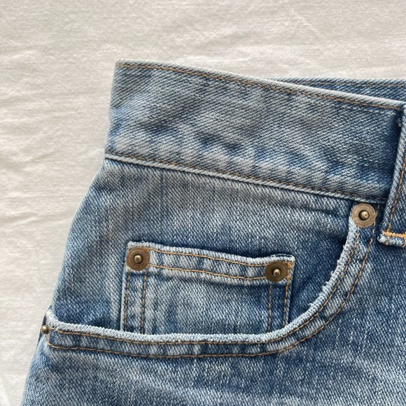 Saint Laurent (YSL), Denim Skirt - Picture 4 of 11